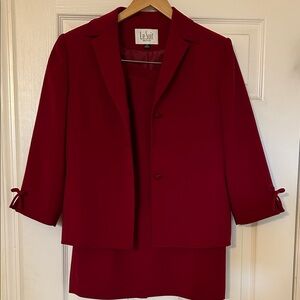 Le Suit Women's Crimson Blazer